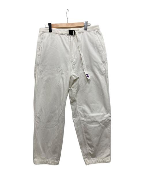 THE NORTHFACE PURPLELABEL（ザ・ノースフェイス パープルレーベル）THE NORTHFACE PURPLELABEL (ザ・ノースフェイス パープルレーベル) Denim Wide Tapered Pants/デニムパンツ ホワイト サイズ:34の古着・服飾アイテム