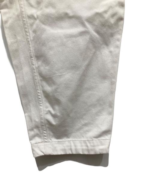 THE NORTHFACE PURPLELABEL（ザ・ノースフェイス パープルレーベル）THE NORTHFACE PURPLELABEL (ザ・ノースフェイス パープルレーベル) Denim Wide Tapered Pants/デニムパンツ ホワイト サイズ:34の古着・服飾アイテム