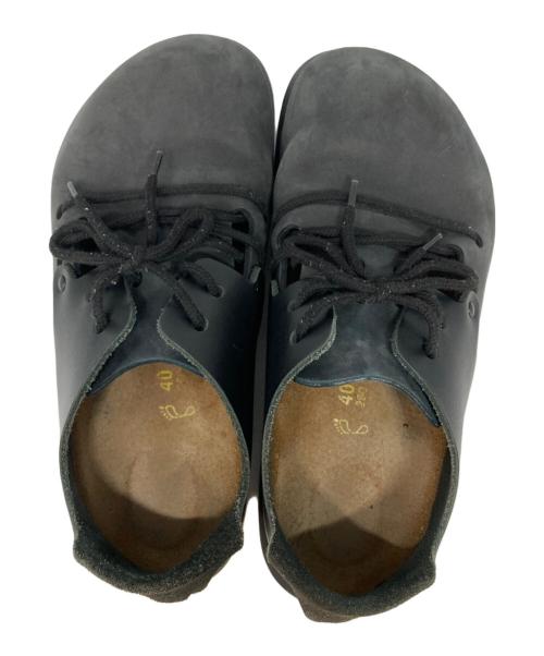 BIRKENSTOCK（ビルケンシュトック）BIRKENSTOCK (ビルケンシュトック) Montana/モンタナレザーシューズ グレー サイズ:40の古着・服飾アイテム