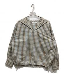 ROTOL（ロトル）の古着「アノラックパーカー」｜スカイブルー×ブラウン