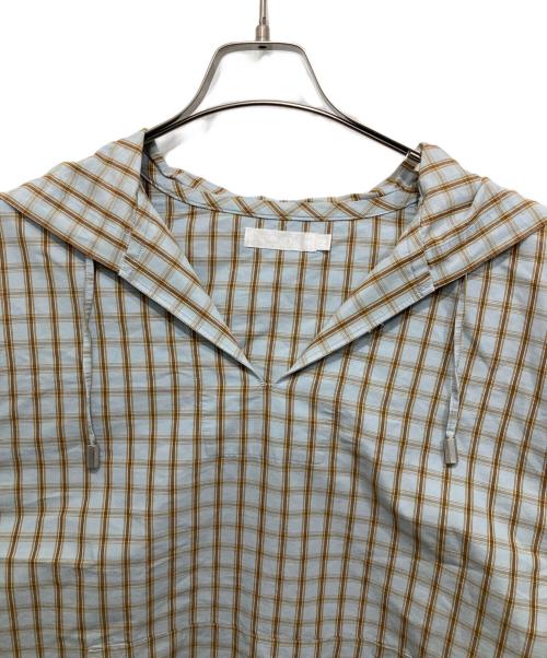 ROTOL（ロトル）ROTOL (ロトル) アノラックパーカー スカイブルー×ブラウン サイズ:2の古着・服飾アイテム