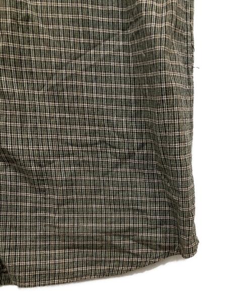 stussy（ステューシー）stussy (ステューシー) 90s 半袖チェックシャツ グリーン サイズ:Mの古着・服飾アイテム