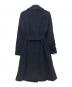 Max Mara Studio (マックスマーラ ストゥディオ) アンゴラ混ベルテッドダブルコート ブラック サイズ:38：36000円
