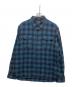 RRL（ダブルアールエル）の古着「オンブレチェックシャツ」｜ブルー