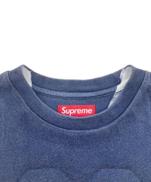 SUPREME（シュプリーム）SUPREME (シュプリーム) Overprint SS Top/プリントTシャツ ネイビー サイズ:Lの古着・服飾アイテム