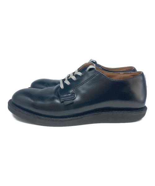 RED WING（レッドウィング）RED WING (レッドウィング) POSTMAN OXFORD 101 ブラック サイズ:25cmの古着・服飾アイテム