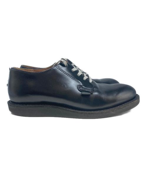 RED WING（レッドウィング）RED WING (レッドウィング) POSTMAN OXFORD 101 ブラック サイズ:25cmの古着・服飾アイテム
