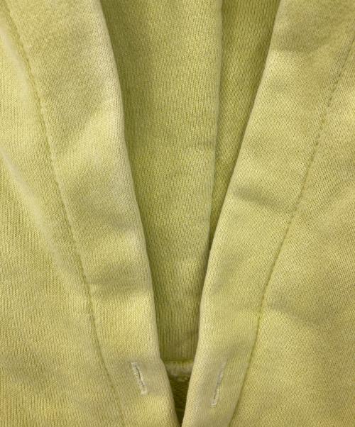 C.E（シーイー）C.E (シーイー) OVERDAYE ZIGGURAT PATCH HEAVY HOODY イエロー サイズ:Mの古着・服飾アイテム