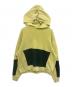 C.E（シーイー）の古着「OVERDAYE ZIGGURAT PATCH HEAVY HOODY」｜イエロー