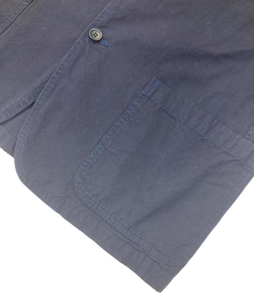 COMME des GARCONS HOMME（コムデギャルソン オム）COMME des GARCONS HOMME (コムデギャルソン オム) コットン3Bジャケット ネイビー サイズ:Lの古着・服飾アイテム