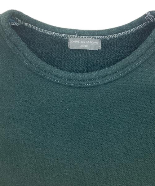 COMME des GARCONS HOMME（コムデギャルソン オム）COMME des GARCONS HOMME (コムデギャルソン オム) 半袖スウェット グリーン サイズ:Lの古着・服飾アイテム