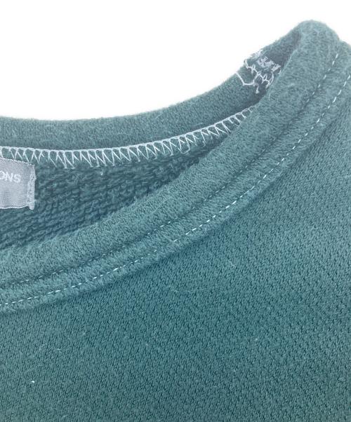 COMME des GARCONS HOMME（コムデギャルソン オム）COMME des GARCONS HOMME (コムデギャルソン オム) 半袖スウェット グリーン サイズ:Lの古着・服飾アイテム