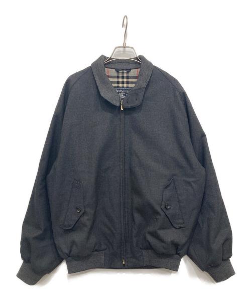 Burberry's（バーバリー）Burberry's (バーバリー) 裏地ノヴァチェックウールスイングトップ グレー サイズ:LLの古着・服飾アイテム