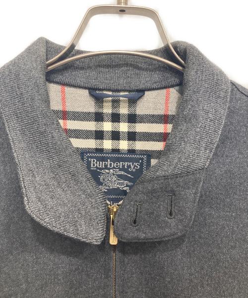 Burberry's（バーバリー）Burberry's (バーバリー) 裏地ノヴァチェックウールスイングトップ グレー サイズ:LLの古着・服飾アイテム