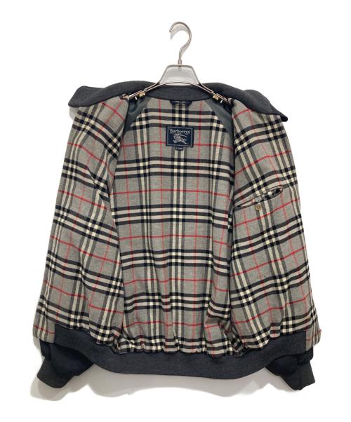 Burberry's（バーバリー）Burberry's (バーバリー) 裏地ノヴァチェックウールスイングトップ グレー サイズ:LLの古着・服飾アイテム