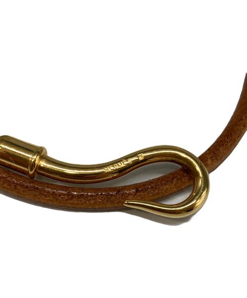 HERMES（エルメス）HERMES (エルメス) ジャンボ/2連ブレスレット ベージュの古着・服飾アイテム