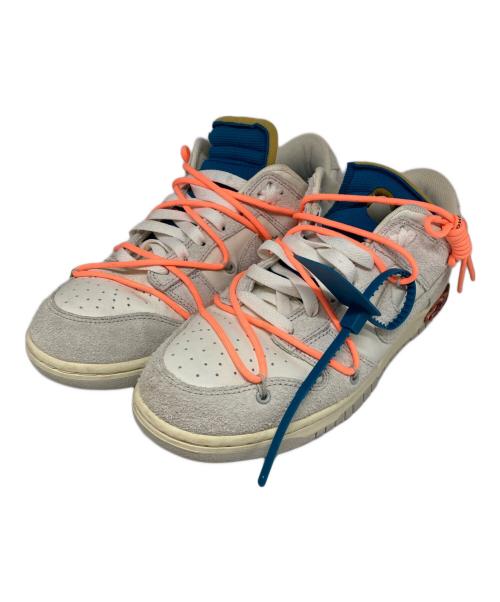 NIKE（ナイキ）NIKE (ナイキ) OFFWHITE (オフホワイト) DUNK LOW 1of50 lot19 ホワイト サイズ:27.5の古着・服飾アイテム