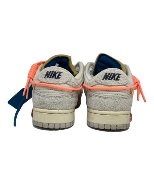 NIKE（ナイキ）NIKE (ナイキ) OFFWHITE (オフホワイト) DUNK LOW 1of50 lot19 ホワイト サイズ:27.5の古着・服飾アイテム