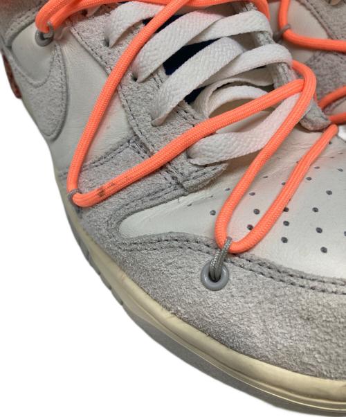 NIKE（ナイキ）NIKE (ナイキ) OFFWHITE (オフホワイト) DUNK LOW 1of50 lot19 ホワイト サイズ:27.5の古着・服飾アイテム