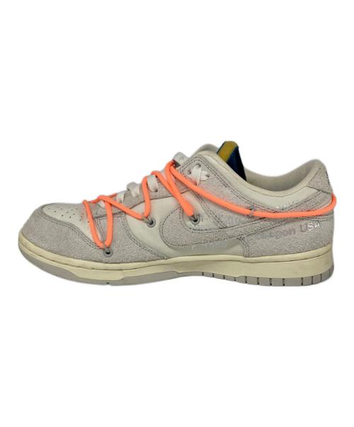 NIKE（ナイキ）NIKE (ナイキ) OFFWHITE (オフホワイト) DUNK LOW 1of50 lot19 ホワイト サイズ:27.5の古着・服飾アイテム