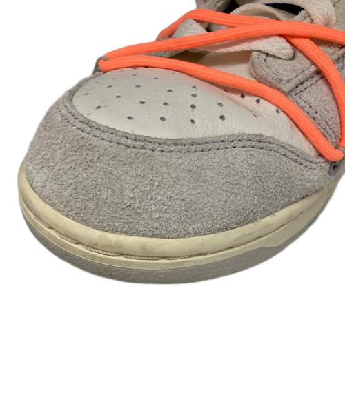 NIKE（ナイキ）NIKE (ナイキ) OFFWHITE (オフホワイト) DUNK LOW 1of50 lot19 ホワイト サイズ:27.5の古着・服飾アイテム
