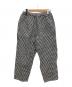 DANTON（ダントン）の古着「COTTON LINEN WEATHER EASY PANTS」｜ブラック