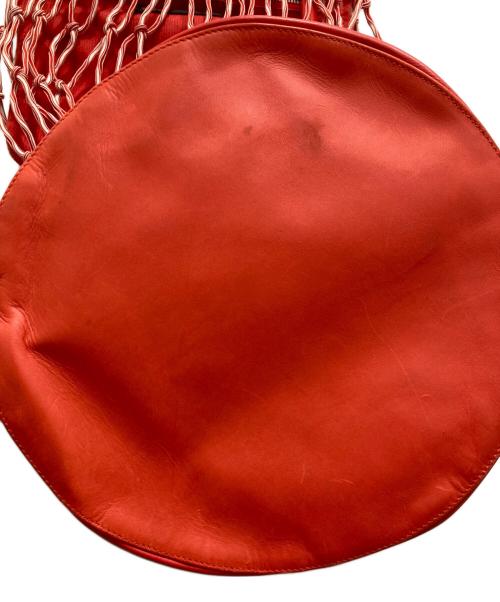 Y-3（ワイスリー）Y-3 (ワイスリー) ネットハンドバッグ レッドの古着・服飾アイテム
