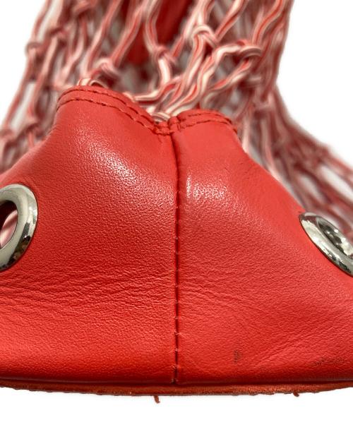 Y-3（ワイスリー）Y-3 (ワイスリー) ネットハンドバッグ レッドの古着・服飾アイテム