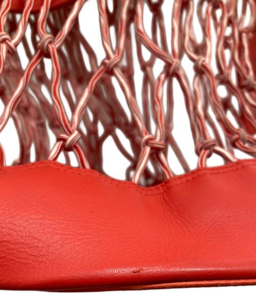 Y-3（ワイスリー）Y-3 (ワイスリー) ネットハンドバッグ レッドの古着・服飾アイテム