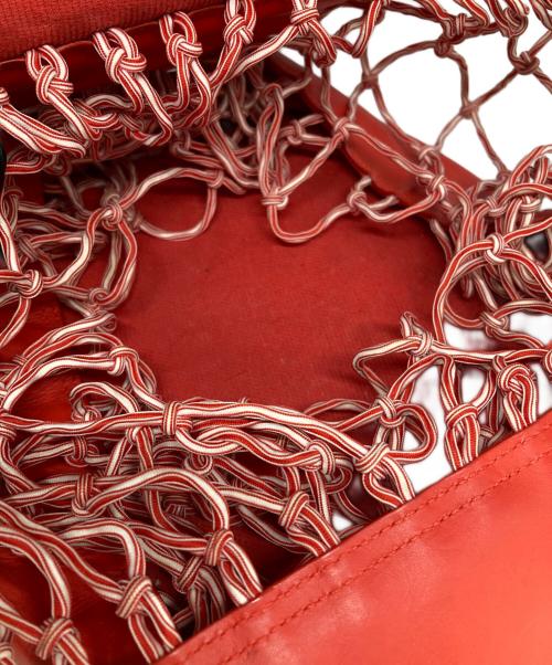 Y-3（ワイスリー）Y-3 (ワイスリー) ネットハンドバッグ レッドの古着・服飾アイテム