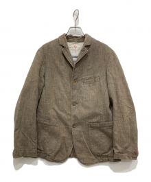 45R（フォーティファイブ・アール）の古着「ヘリンボーン3Bジャケット」｜ベージュ