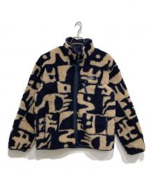 Patagonia（パタゴニア）の古着「ナチュラル・ブレンド・レトロ・カーディガン」｜ネイビー×ベージュ