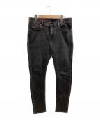 DIESELディーゼル）の古着「デニムパンツ」｜ブラック