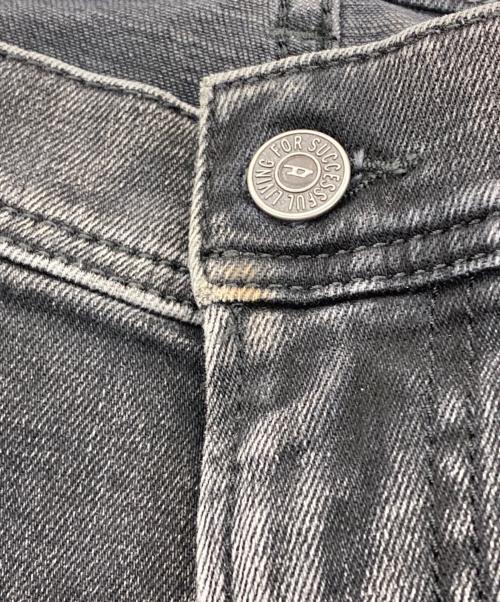 DIESEL（ディーゼル）DIESEL (ディーゼル) デニムパンツ ブラック サイズ:86cm (W34)の古着・服飾アイテム