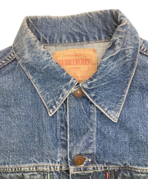 DOUBLE WORKS（ダブルワークス）DOUBLE WORKS (ダブルワークス) デニムジャケット インディゴ サイズ:40の古着・服飾アイテム
