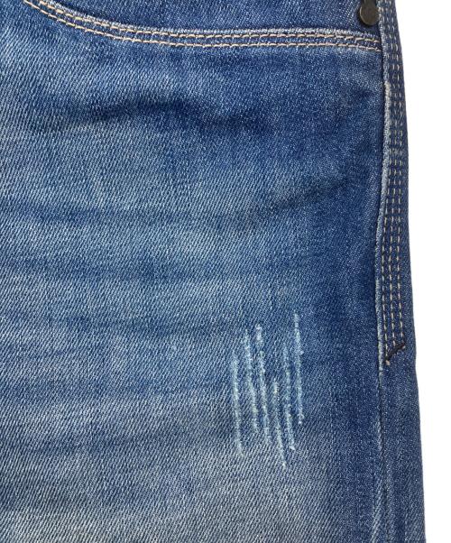 DIESEL（ディーゼル）DIESEL (ディーゼル) ユーズド加工デニムパンツ インディゴ サイズ:SIZE 86cm (W34)の古着・服飾アイテム