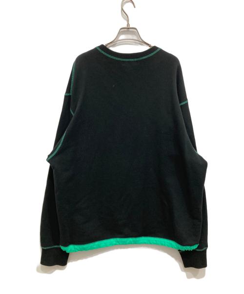 KOLOR（カラー）KOLOR (カラー) ロゴプリントスウェット ブラック サイズ:3の古着・服飾アイテム