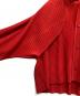 中古・古着 HOMME PLISSE ISSEY MIYAKE (オム プリッセ イッセイ ミヤケ) COVER AND FOLD/プリーツジャケット レッド サイズ:3：60000円