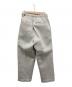 FACETASM (ファセッタズム) BONDING PANTS/スウェットパンツ グレー サイズ:1：6000円