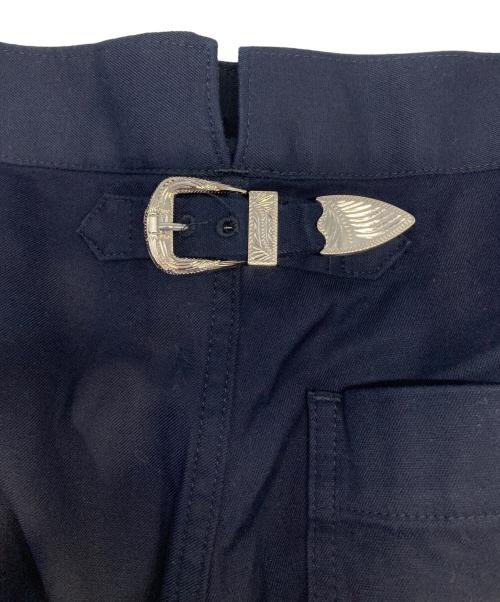 TOGA VIRILIS（トーガ ビリリース）TOGA VIRILIS (トーガ ビリリース) コットンワイドパンツ ネイビー サイズ:46の古着・服飾アイテム