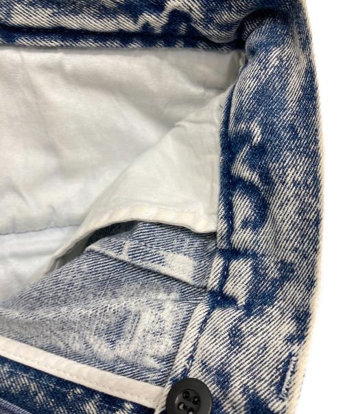 TOGA PULLA（トーガ プルラ）TOGA PULLA (トーガ プルラ) BLEACH DENIM WIDE PANTS/ワイドデニムパンツ インディゴ サイズ:36の古着・服飾アイテム