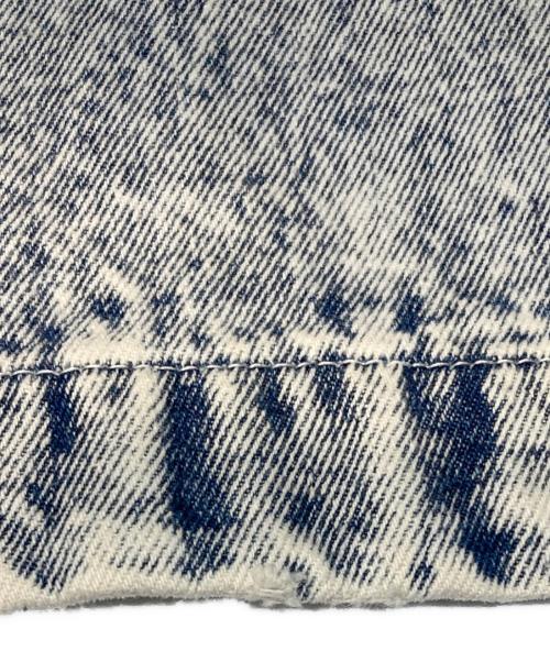 TOGA PULLA（トーガ プルラ）TOGA PULLA (トーガ プルラ) BLEACH DENIM WIDE PANTS/ワイドデニムパンツ インディゴ サイズ:36の古着・服飾アイテム