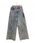 TOGA PULLA (トーガ プルラ) BLEACH DENIM WIDE PANTS/ワイドデニムパンツ インディゴ サイズ:36：9000円