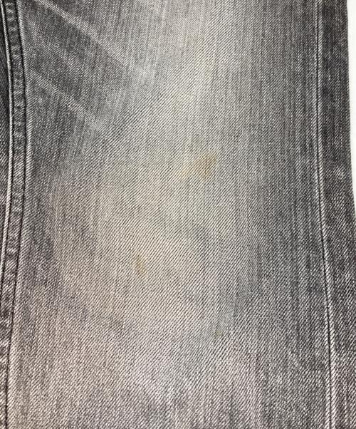 FACETASM（ファセッタズム）FACETASM (ファセッタズム) スリットデニムパンツ ブラック サイズ:FREEの古着・服飾アイテム