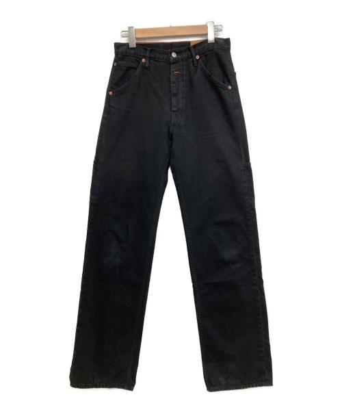 Calvin Klein（カルバンクライン）Calvin Klein (カルバンクライン) ペインターブラックデニムパンツ ブラック サイズ:W28の古着・服飾アイテム