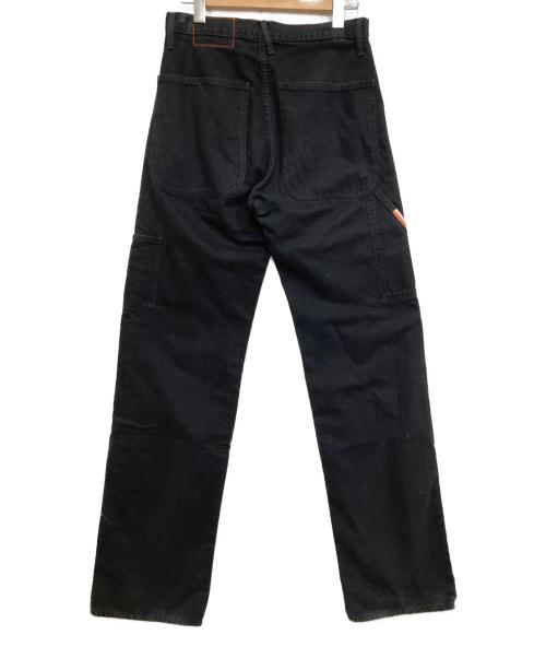 Calvin Klein（カルバンクライン）Calvin Klein (カルバンクライン) ペインターブラックデニムパンツ ブラック サイズ:W28の古着・服飾アイテム