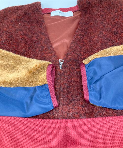 TOGA VIRILIS（トーガ ビリリース）TOGA VIRILIS (トーガ ビリリース) AKE BOA JERSEY BLOUSON /切替フリースジャケット マルチカラー サイズ:46の古着・服飾アイテム
