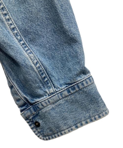 BALENCIAGA（バレンシアガ）BALENCIAGA (バレンシアガ) Twinset Shirt With Hood/ツインセットフーディー ブラック サイズ:39の古着・服飾アイテム