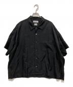 EVISEN×DELUXEエビセン×デラックス）の古着「GARCONS SHIRT」｜ブラック