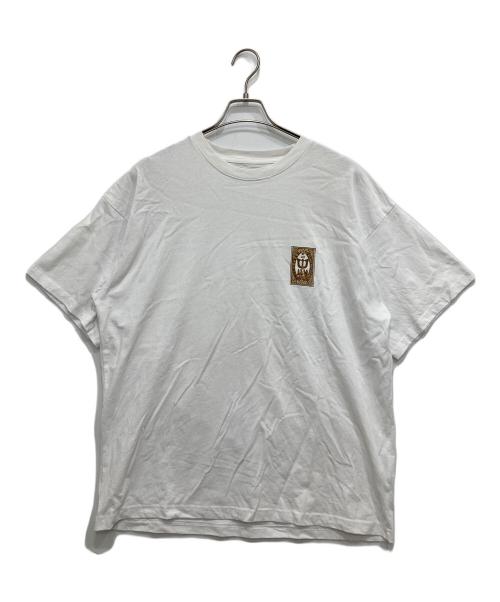 EVISEN（エビセン）EVISEN (エビセン) プリントTシャツ ホワイト サイズ:Lの古着・服飾アイテム